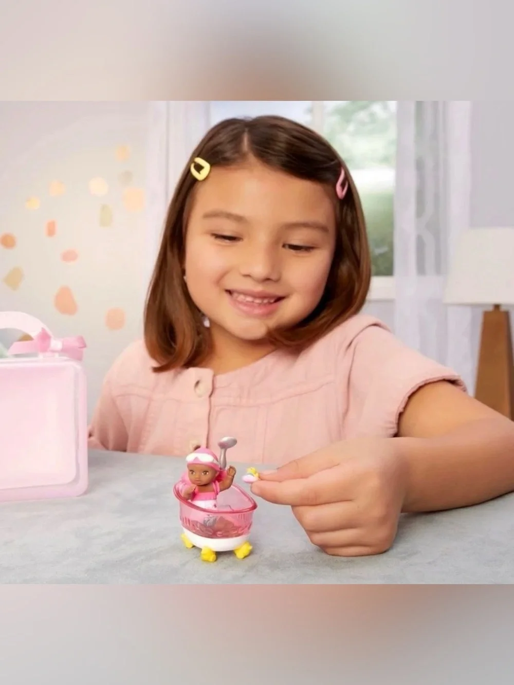 Crawling Baby Doll Playset - Pink